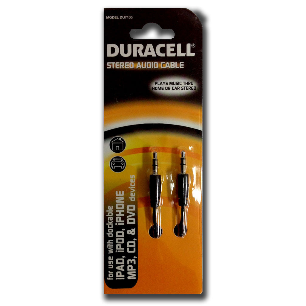Duracell Stereo Audio Cable (DU7105)