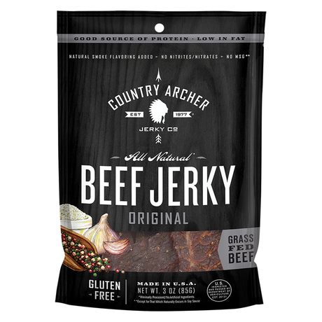 Original Beef Jerky (3 oz size) 12 count min./order